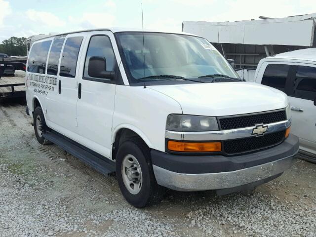 1GAZGRDGXA1131309 - 2010 CHEVROLET EXPRESS G2 WHITE photo 1