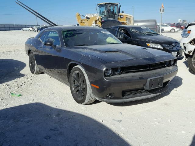 2C3CDZAG2GH345168 - 2016 DODGE CHALLENGER GRAY photo 1