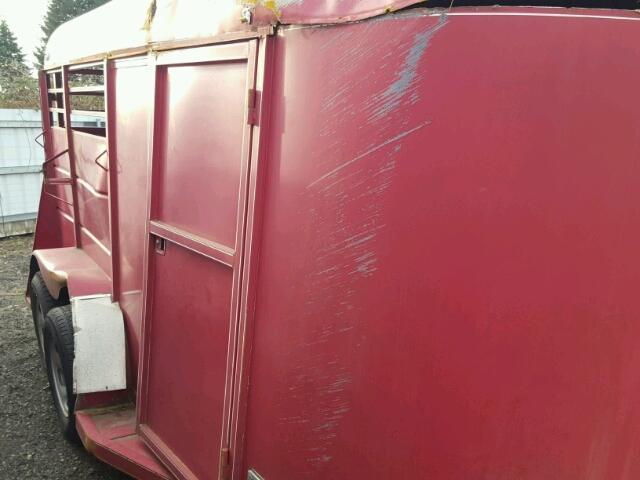 4GAHC142031000050 - 2003 HORS TRAILER RED photo 6