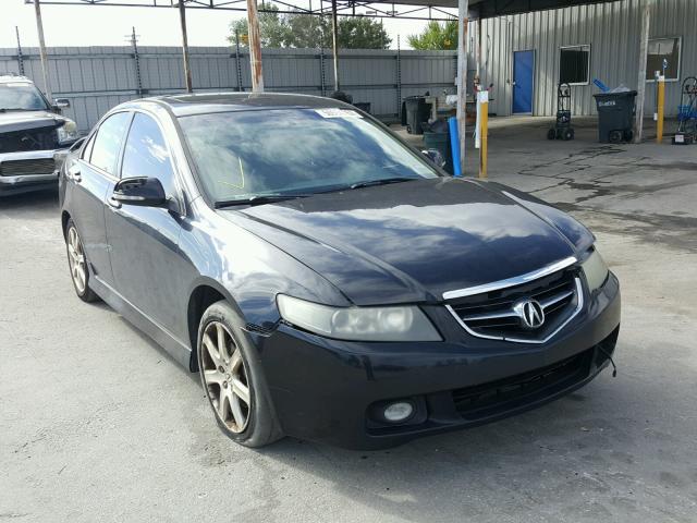 JH4CL96914C000302 - 2004 ACURA TSX BLACK photo 1