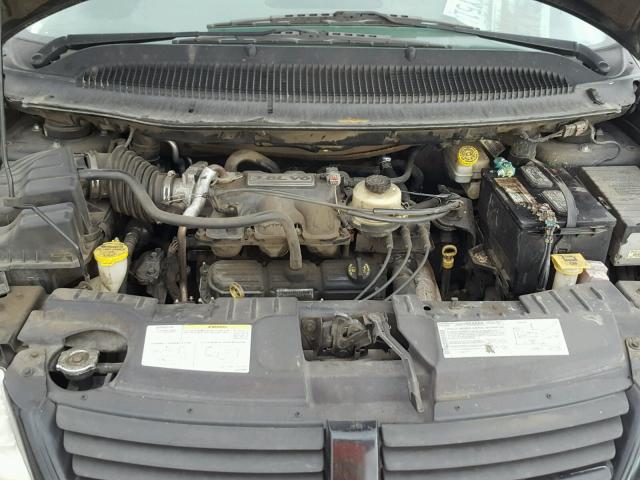 2D4GP44LX7R104911 - 2007 DODGE GRAND CARA BLACK photo 7