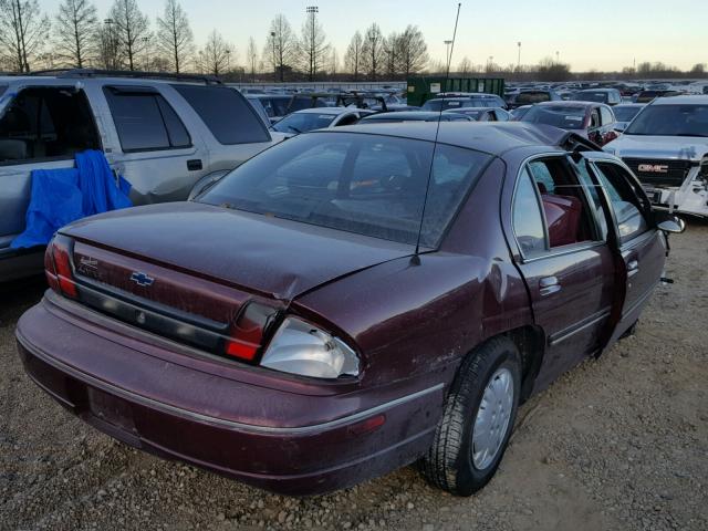 2G1WL52M5X9119489 - 1999 CHEVROLET LUMINA BAS BURGUNDY photo 4