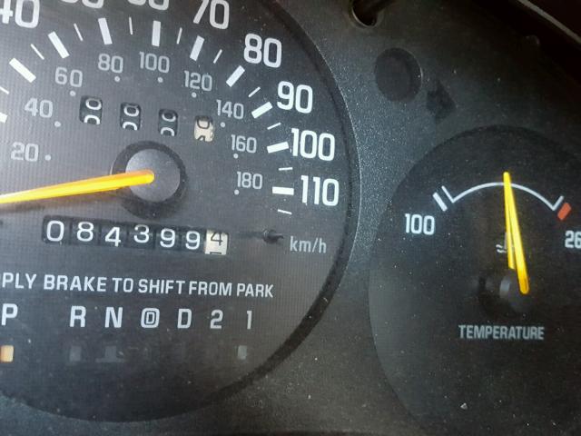 2G1WL52M5X9119489 - 1999 CHEVROLET LUMINA BAS ბურგუნდია ფოტო 8