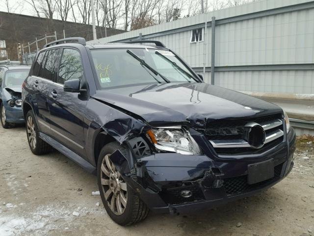 WDCGG8HB2AF429938 - 2010 MERCEDES-BENZ GLK 350 4M BLUE photo 1