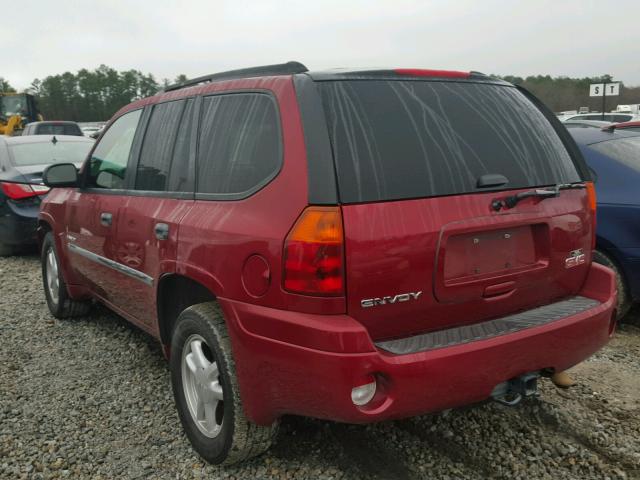 1GKDS13S662276263 - 2006 GMC ENVOY BURGUNDY photo 3