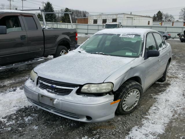 1G1ND52J83M558553 - 2003 CHEVROLET MALIBU SILVER photo 2