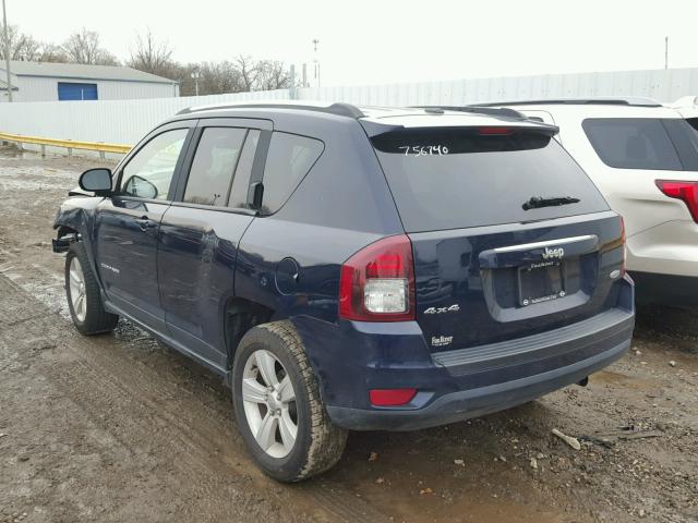 1C4NJDEB5GD756740 - 2016 JEEP COMPASS LA BLUE photo 3