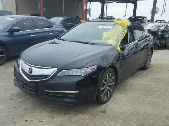 19UUB2F36GA002818 - 2016 ACURA TLX BLACK photo 2