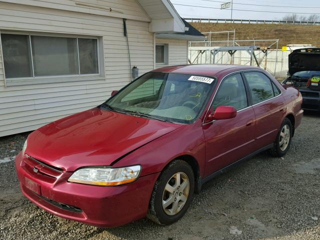 JHMCG5678YC005546 - 2000 HONDA ACCORD SE RED photo 2