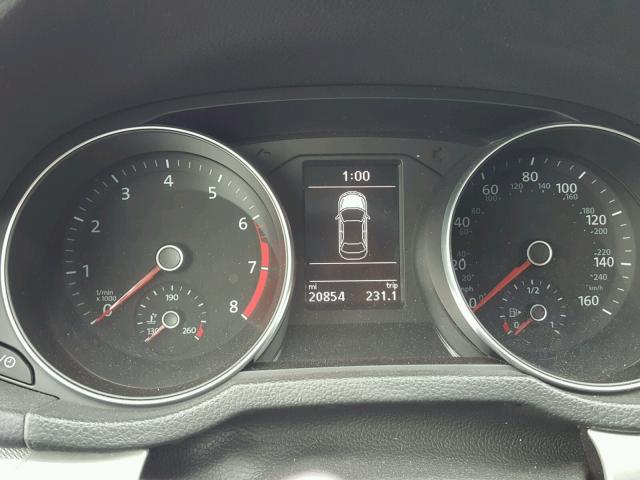 1VWAT7A31GC053924 - 2016 VOLKSWAGEN PASSAT S Կարմիր լուսանկար 8