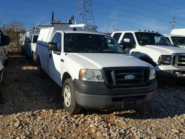 1FTRF12278KB80541 - 2008 FORD F150 WHITE photo 1