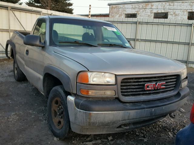 1GTEK14W32Z156472 - 2002 GMC NEW SIERRA SILVER photo 1