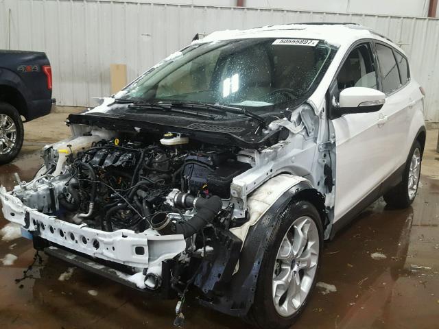 1FMCU0J91FUA73423 - 2015 FORD ESCAPE TIT WHITE photo 2