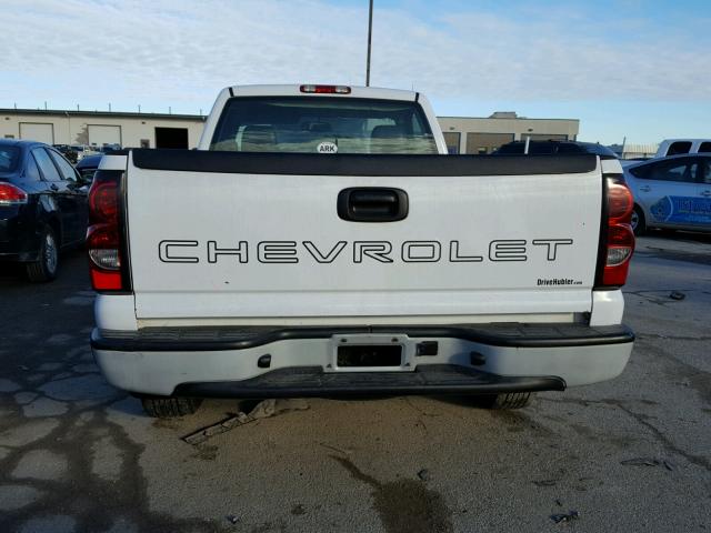 3GCEC14X66G154081 - 2006 CHEVROLET SILVERADO WHITE photo 6