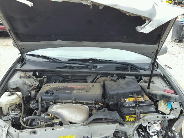 4T1BE32K05U942801 - 2005 TOYOTA CAMRY LE ვერცხლისფერი ფოტო 7