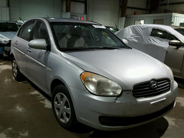 KMHCN46C67U137093 - 2007 HYUNDAI ACCENT GLS SILVER photo 1