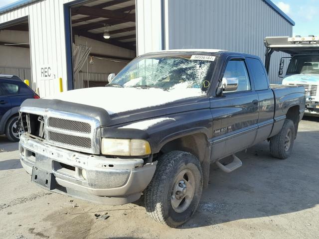 3B7HF13Y5VG768083 - 1997 DODGE RAM 1500 BROWN photo 2