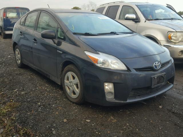 JTDKN3DUXB1410178 - 2011 TOYOTA PRIUS BLACK photo 1