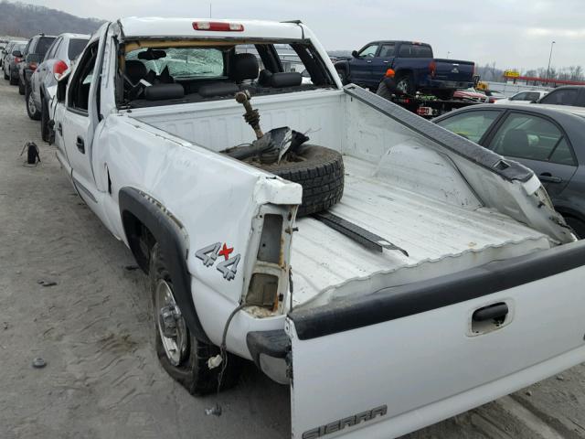 1GTHK23U13F162597 - 2003 GMC SIERRA K25 WHITE photo 3