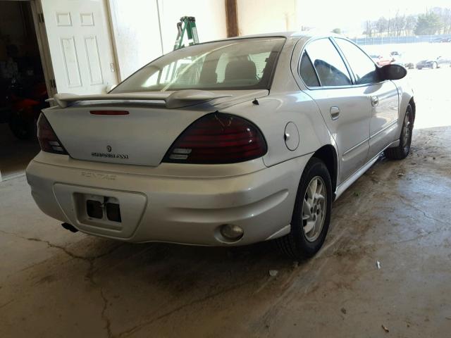 1G2NF52E64M590833 - 2004 PONTIAC GRAND AM S SILVER photo 4