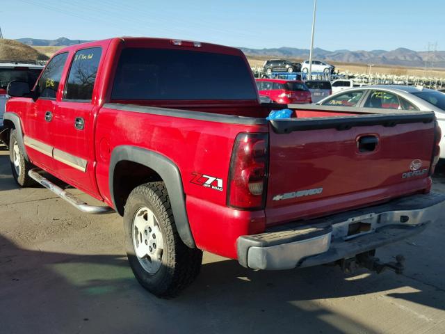 2GCEK13TX51231799 - 2005 CHEVROLET SILVERADO RED photo 3