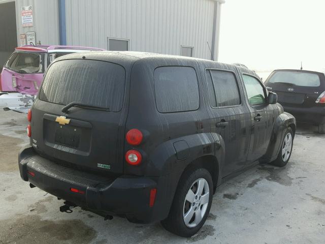 3GNBAADBXAS589552 - 2010 CHEVROLET HHR LS BLACK photo 4