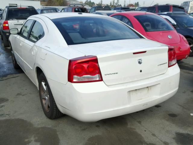 2B3KA43D39H536267 - 2009 DODGE CHARGER WHITE photo 3