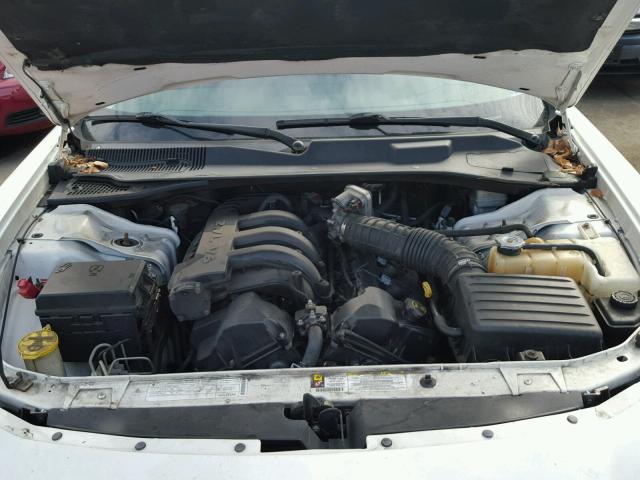 2B3KA43D39H536267 - 2009 DODGE CHARGER WHITE photo 7