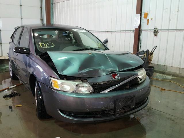 1G8AJ52F24Z178844 - 2004 SATURN ION LEVEL CHARCOAL photo 1