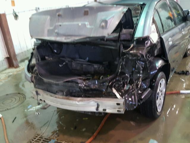 1G8AJ52F24Z178844 - 2004 SATURN ION LEVEL CHARCOAL photo 9