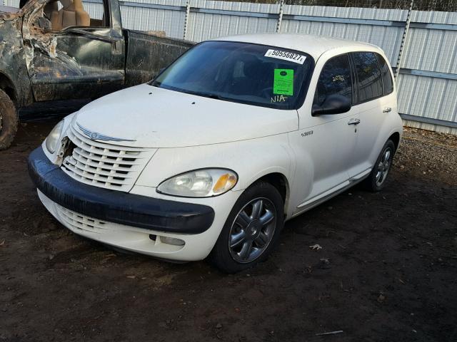 3C4FY4BB11T666121 - 2001 CHRYSLER PT CRUISER WHITE photo 2