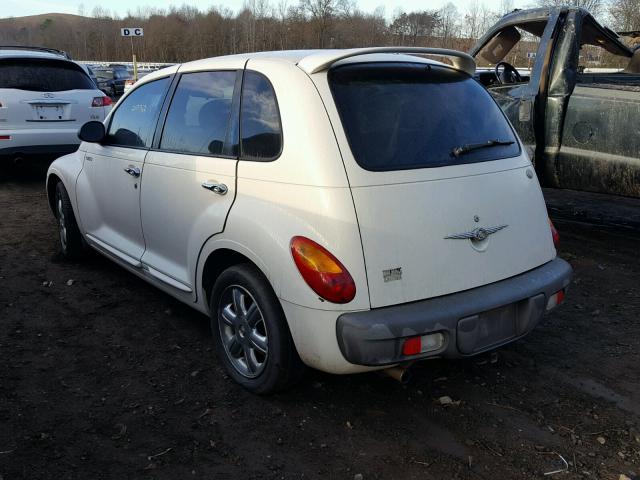 3C4FY4BB11T666121 - 2001 CHRYSLER PT CRUISER WHITE photo 3