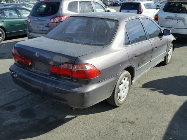 JHMCG6659XC022620 - 1999 HONDA ACCORD LX PURPLE photo 4