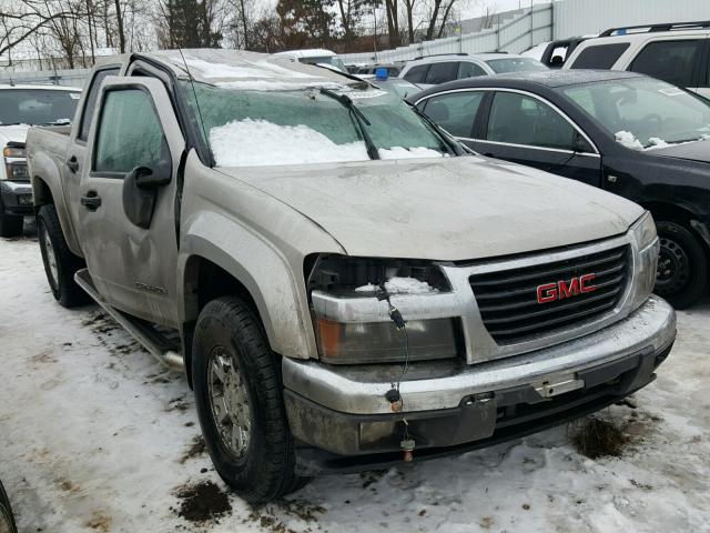 1GTDT136X58147885 - 2005 GMC CANYON TAN photo 1