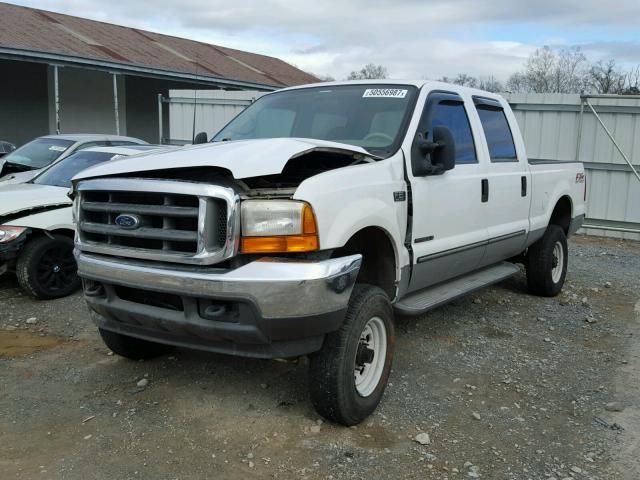 1FTNW21F0YEC09417 - 2000 FORD F250 SUPER WHITE photo 2