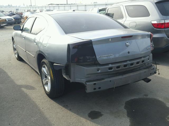 2B3KA43G47H631766 - 2007 DODGE CHARGER SE GRAY photo 3