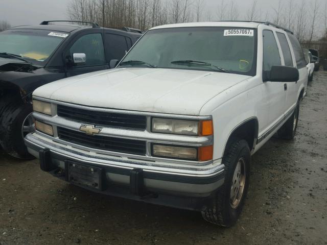 1GNFK16K2RJ360890 - 1994 CHEVROLET SUBURBAN K WHITE photo 2