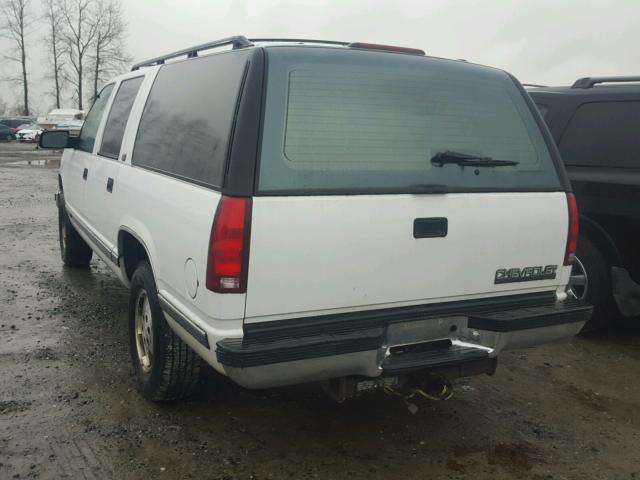 1GNFK16K2RJ360890 - 1994 CHEVROLET SUBURBAN K WHITE photo 3