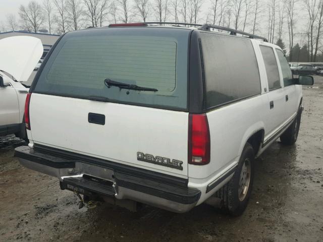 1GNFK16K2RJ360890 - 1994 CHEVROLET SUBURBAN K WHITE photo 4