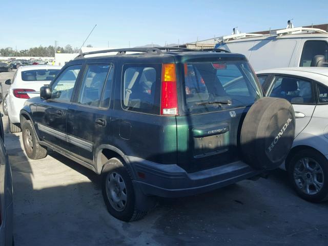 JHLRD28421S014103 - 2001 HONDA CR-V LX GREEN photo 3