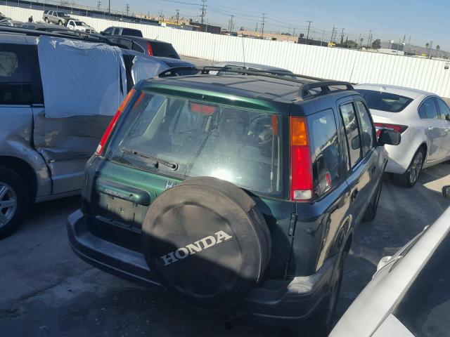 JHLRD28421S014103 - 2001 HONDA CR-V LX GREEN photo 4