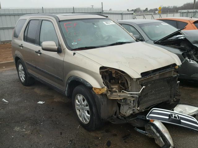 JHLRD68876C023293 - 2006 HONDA CR-V EX TAN photo 1