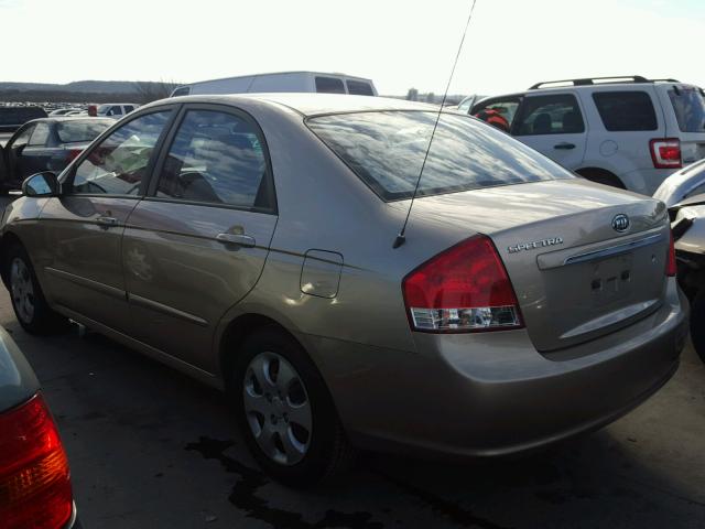 KNAFE221095617697 - 2009 KIA SPECTRA EX GOLD photo 3