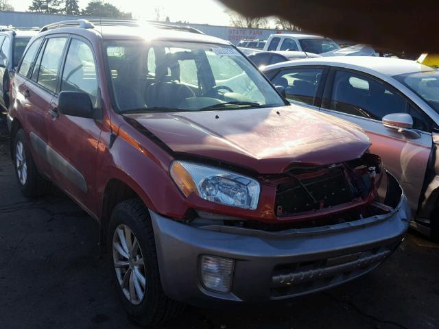 JTEHH20VX30239364 - 2003 TOYOTA RAV4 RED photo 1