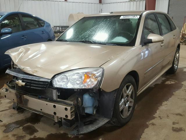 1G1ZT63876F251566 - 2006 CHEVROLET MALIBU MAX 金色 照片 2