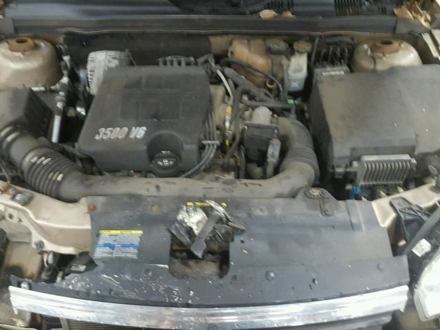 1G1ZT63876F251566 - 2006 CHEVROLET MALIBU MAX 金色 照片 7