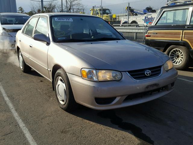 2T1BR12E02C567816 - 2002 TOYOTA COROLLA CE TAN photo 1