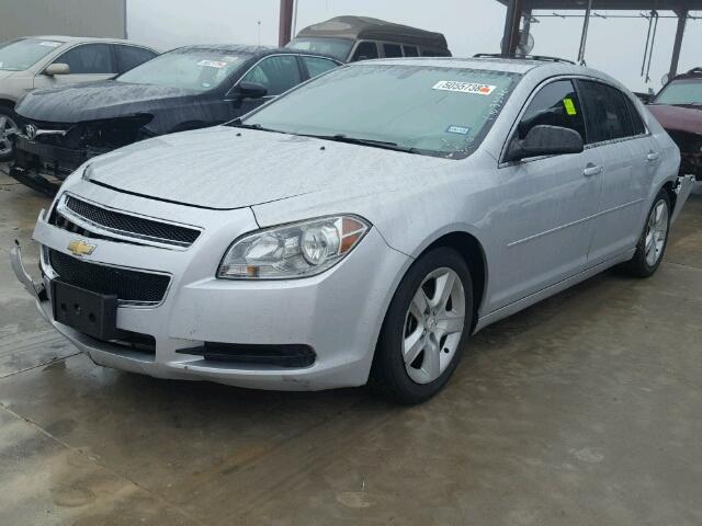 1G1ZB5E12BF316704 - 2011 CHEVROLET MALIBU LS SILVER photo 2