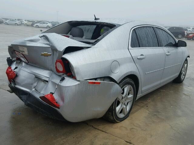 1G1ZB5E12BF316704 - 2011 CHEVROLET MALIBU LS SILVER photo 4