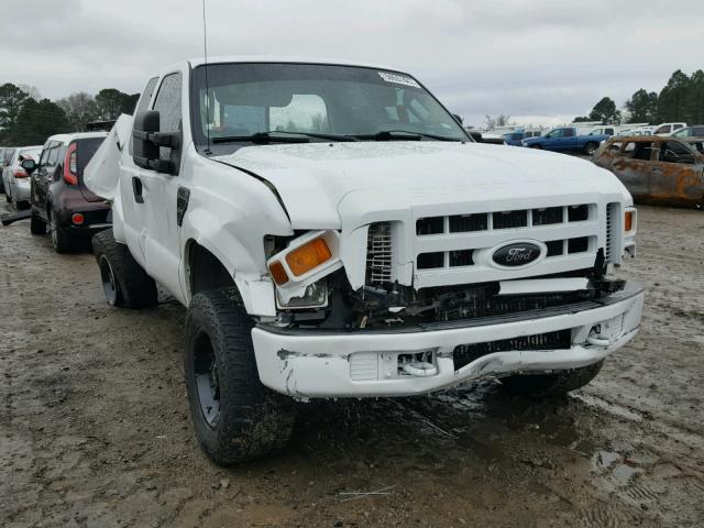 1FTSX21R08EB51688 - 2008 FORD F250 SUPER WHITE photo 1